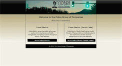 Desktop Screenshot of cobraelectric.com