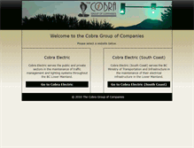 Tablet Screenshot of cobraelectric.com